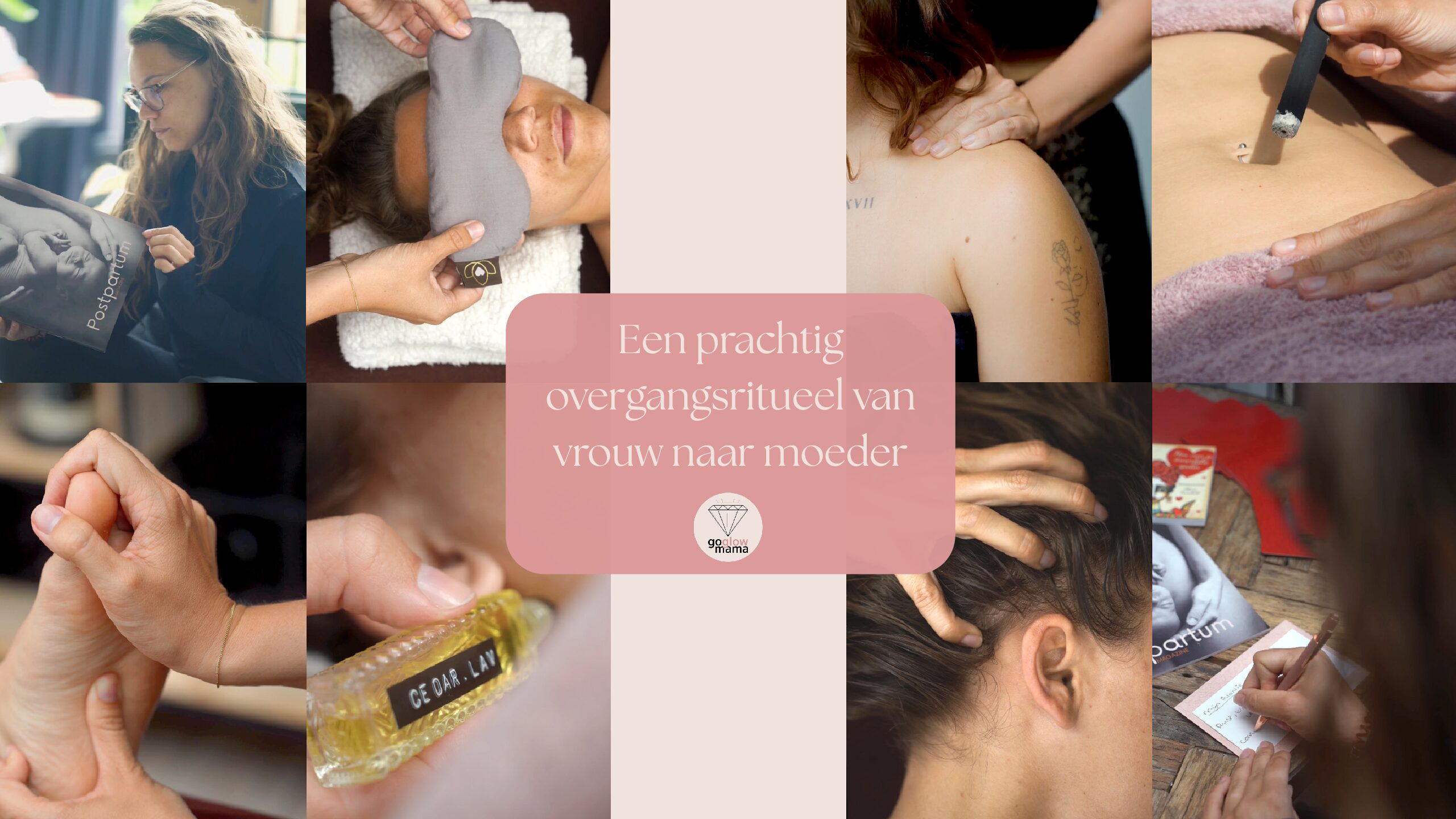 overgangsritueel van vrouw naar moeder, prepartum en postpartum zorg aan huis. acupressuur massage, zwangerschapsmassage, yoni-steam & moxa therapie